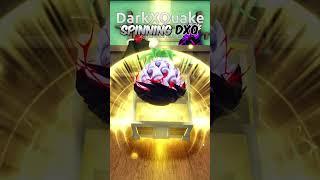 Spinning DARKXQUAKE in Fruit Battlegrounds.. #shorts #bloxfruitsupdate20 #roblox #bloxfruits #anime