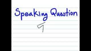 TOEFL Speaking question 1 - English Simple