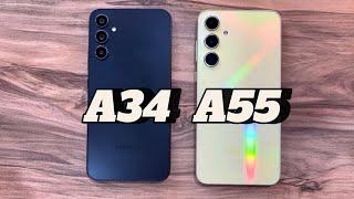 Samsung Galaxy A34 vs Samsung Galaxy A55