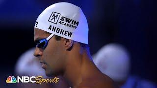 Michael Andrew holds off Dressel in 50m butterfly at US Nationals | NBC Sports