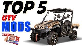 TOP 5 UTV MODS:  How to Make Your UTV AWESOME!