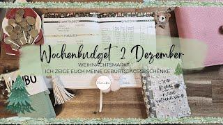 Wochenbudget 2 Dezember Vlogmas Tag 13Weihnachtsmarkt Ausgaben Meine Geburtstaggeschenke