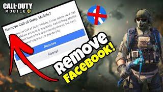 How to remove Call of Duty account from Facebook | Delete cod mobile account in Facebook (Unlink)