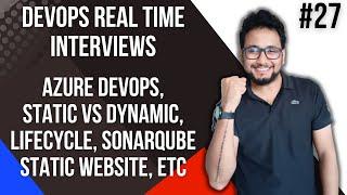 Azure DevOps Interview Questions | DevOps Interview Questions for 6 Years Experience