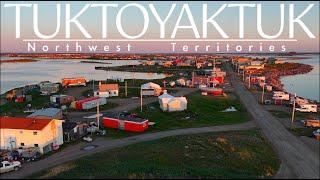 Life At The End Of The Road, The Arctic Circle.  Canada's Northern Most Town, Tuktoyaktuk.