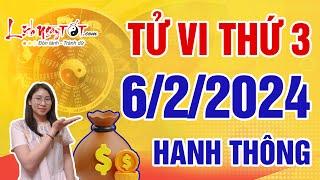 Tử Vi Hàng Ngày 6/2/2024 Thứ 3 Báo Tin Con Giáp Làm Gì Cũng Hanh Thông Thuận Lợi Hơn Người