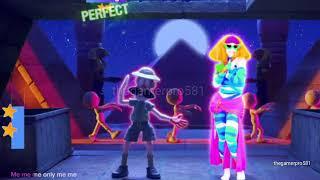 Playing just dance 2019 MI MI MI sexy me