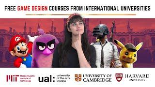 FREE Game Design Online Courses [ Harvard | Cambridge | MIT | UAL ]