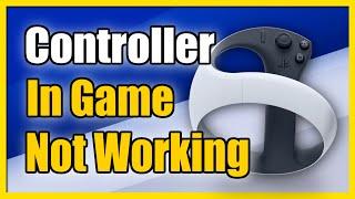 How to FIX PSVR2 Controller Not Working in Game on PS5 (Fast Tutorial)