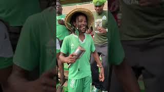 Kenya Premier League - Gor Mahia fans Cheering there team.