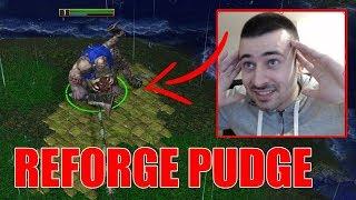 REFORGE DOTA WARCRAFT - PUDGE RAMPAGE! (FULL GAMEPLAY)