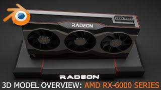 AMD RX 6000 [BIG NAVI] [RDNA 2 GPU] - 3D Model Overview