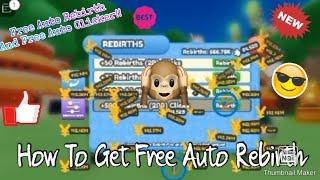 How To Get Free Auto Rebirth!! With Auto Clicker! | Anime Clicker Simulator | Roblox