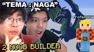 Bisakah 2 Builder NOOB Dengan Mod Building Kalahin 1 Builder Profesional di Minecraft ?