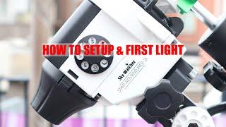 SkyWatcher Star Adventurer 2i Pro: How to Set up and First Light