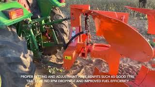 FARMKING Hydraulic Reversible MB Plough - Settings & Explainer