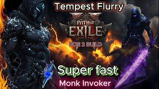 POE 2 TEMPEST FLURRY BUILD for Endgame - STOP Using Wrong Builds #poe2 #pathofexile2 #monk