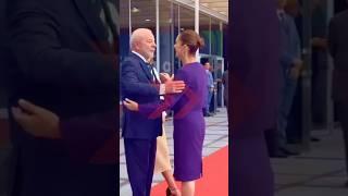 La presidenta de México, Claudia Sheinbaum, llega a Río de Janeiro para la Cumbre del G20.