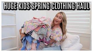 AFFORDABLE KIDS SPRING CLOTHING HAUL 2024 | Tara Henderson