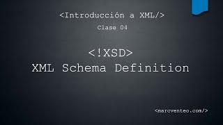 XML Schemas Definition [XSD]  | Introducción a los XSD |  Ejemplo y Tutorial en Visual Studio Code