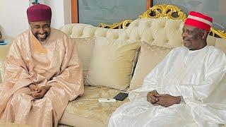 Sen. RMK, receives in audience Sheikh Prof. Ibrahim Maqari, Chief Imam of National Mosque, Abuja.