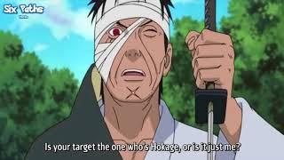 Danzo Reveals His Stolen Sharingan Against Assassins