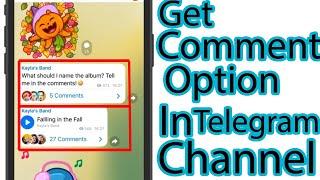 How To Enable Comment Option In Telegram Channel { Add Comment Button In Telegram Posts } 2020