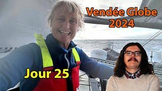 Vendée Globe 2024-2025 :  Jour 24 Débrief (Hare, Bestaven, Dalin, Le Cam...)