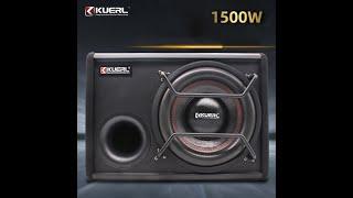 Активний сабвуфер KUERL K-M101APR потужність 1500W (Фазоінверторний корпус)