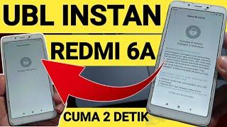 Cara Unlock Bootloader Redmi 6a Cactus instan one click Gratis‼️ gak pake lama