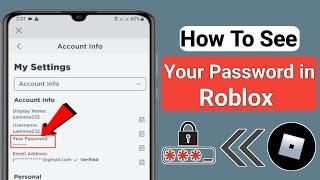 How To See Your Password in Roblox (New 2023) |