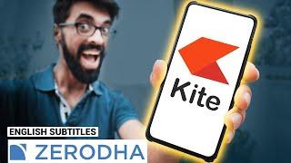 How to 🟢BUY SELL SHARES on Zerodha Demat a/c, KITE APP? Live Demo!