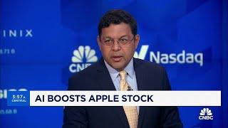 The market's not looking at Apple the right way when it comes to AI, says BofA’s Wamsi Mohan