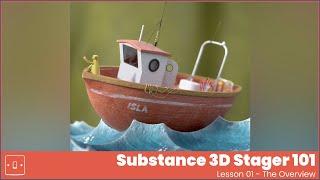 01 | Substance 3D Stager Course - The Big Overview