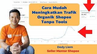 Cara Mudah Meningkatkan Trafik Organik di Shopee Tanpa Tool