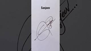 Sanjeev Signature Ideas || HN Creations || #draw #viral #art #signature #hncreation #shorts