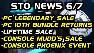 STO News 6/7: 35% Legendary Bundle Sale & Return of 10th Bundle on PC | Console Phoenix Event