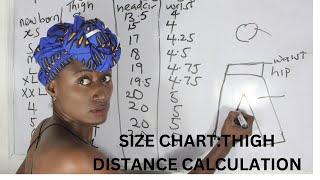 DISTANCE CALCULATION:  SIZE CHART /THIGH / SHOULDER - WAIST /WAIST- KNEE LENGTH#size #sewing #cloth