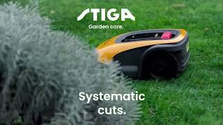 STIGA Autonomous – Systematic Cutting for Perfect Stripes!