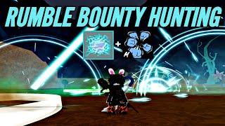 『Superhuman + Rumble V2』Epic Bounty Hunting Montage | Blox Fruits