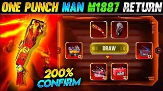 ONE PUNCH MAN M1887 RETURNNEXT M1887 SKIN IN FREE FIRE | ONE PUNCH MAN M1887 RETURN FREE FIRE TAMIL