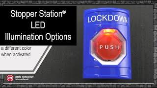 Stopper® Station Push Button LED Illumination Options