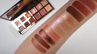 PATRICK TA Major Dimension II Rose Eyeshadow Palette Live Swatches