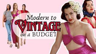 How To Make Modern Clothes Look Vintage (In 2025)