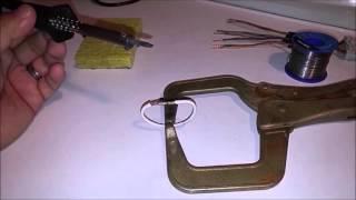 DIY How to Solder Wires EASY - Winston Buzon