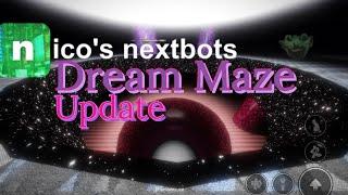 There’s a new map in Nico’s Nextbots! ( dream maze Roblox )