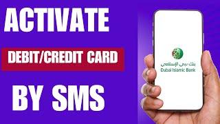 How To Activate DIB Debit card by sms | how to activate dib credit card by sms