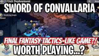 NEW Final Fantasy Tactics - Like Gacha RPG? [Sword of Convalleria]