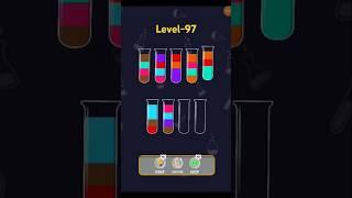 Water sorts puzzle /game level 97 #shorts #puzzlegame