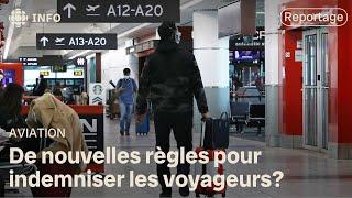 Le gouvernement canadien propose de nouvelles règles pour indemniser les voyageurs aériens